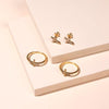 .925 STERLING SILVER VERMEIL RINGS & EARRINGS - NOGU.studio